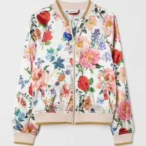Nathalie lété for H&M floral full zip up jacket! Excellent condition!!